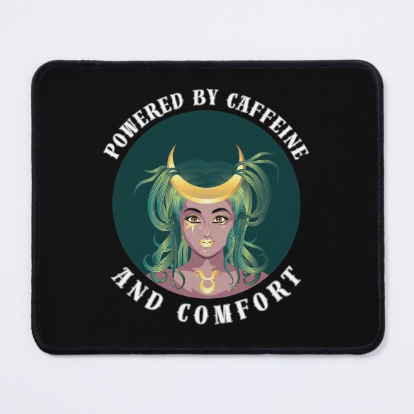 Item preview, Powered By Caffeine And Comfort designed and sold by ZodiacWonders.