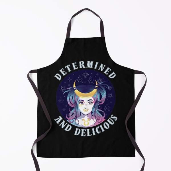 Item preview, Determined And Delicious. taurus sayings designed and sold by ZodiacWonders.