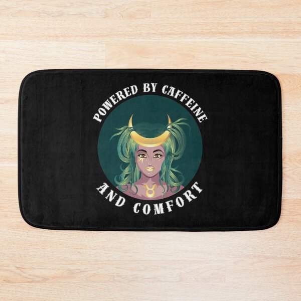 Item preview, Powered By Caffeine And Comfort designed and sold by ZodiacWonders.