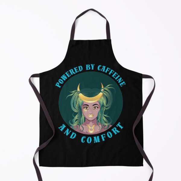 Item preview, Powered By Caffeine And Comfort. taurus birthday designed and sold by ZodiacWonders.