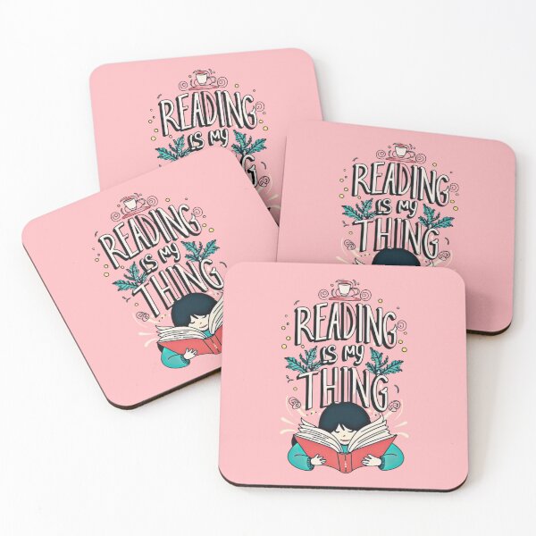 Item preview, Reading Is My Thing Book Lovers Quote  designed and sold by Sizani.