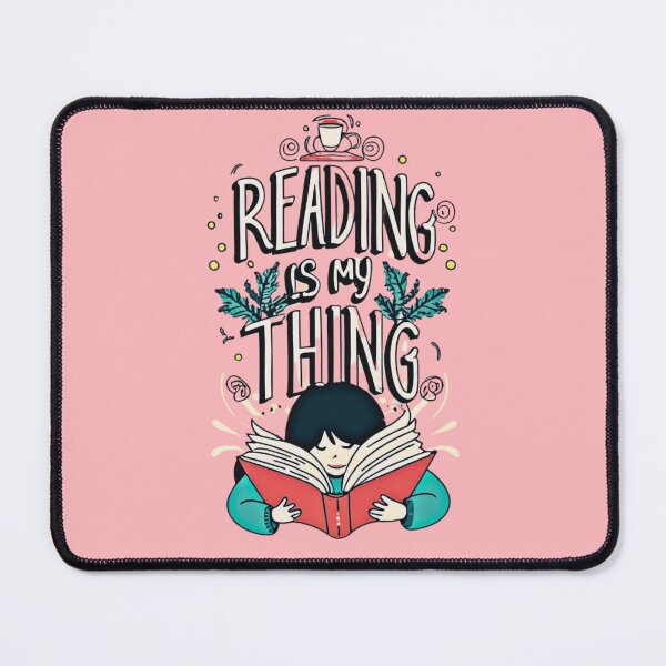 Item preview, Reading Is My Thing Book Lovers Quote designed and sold by Sizani.
