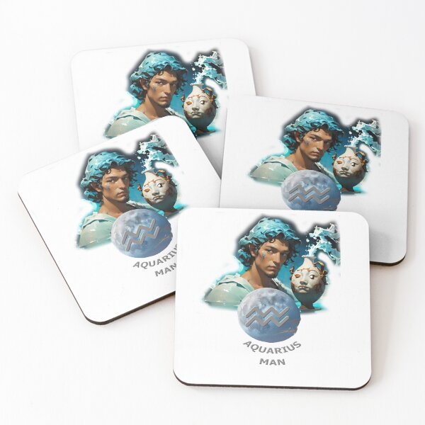 Item preview, AQUARIUS MALE ZODIAC SIGN designed and sold by VixaDesign.