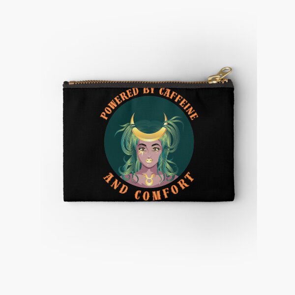 Item preview, Powered By Caffeine And Comfort. taurus constellation designed and sold by ZodiacWonders.