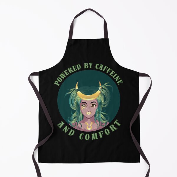 Item preview, Powered By Caffeine And Comfort. taurus horoscope designed and sold by ZodiacWonders.
