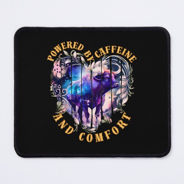 Item preview, Powered By Caffeine And Comfort. taurus april designed and sold by ZodiacWonders.