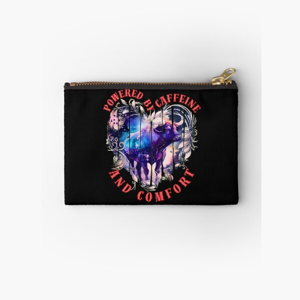 Item preview, Powered By Caffeine And Comfort. taurus star sign designed and sold by ZodiacWonders.