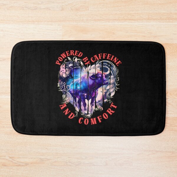 Item preview, Powered By Caffeine And Comfort. taurus star sign designed and sold by ZodiacWonders.