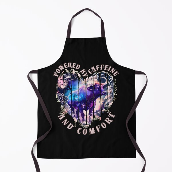 Item preview, Powered By Caffeine And Comfort. cute taurus designed and sold by ZodiacWonders.