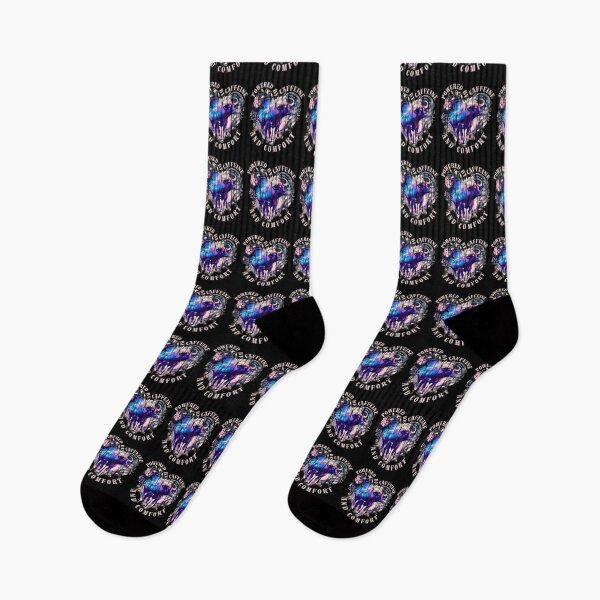 Item preview, Powered By Caffeine And Comfort. cute taurus designed and sold by ZodiacWonders.