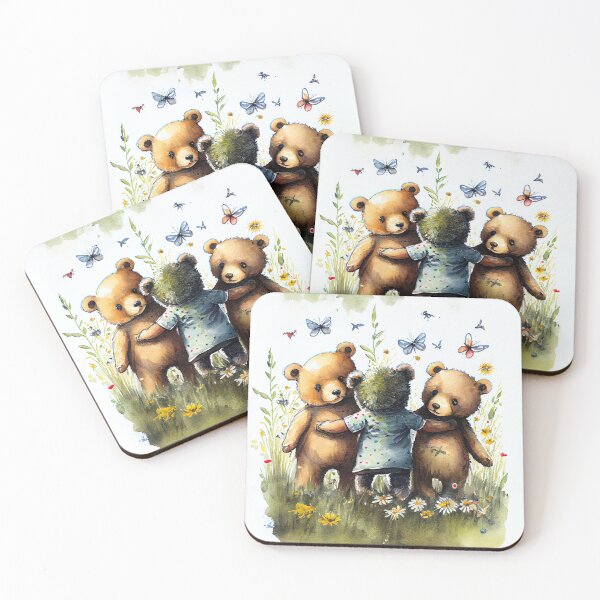 Item preview, Cute Whimsical Teddy Bear designed and sold by Peek-Designs.