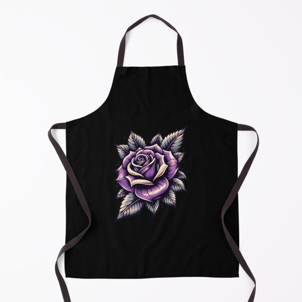 Item preview, Purple Rose Tattoo Art - Inspired by Ash & Imogen designed and sold by AmberRoseWrites.