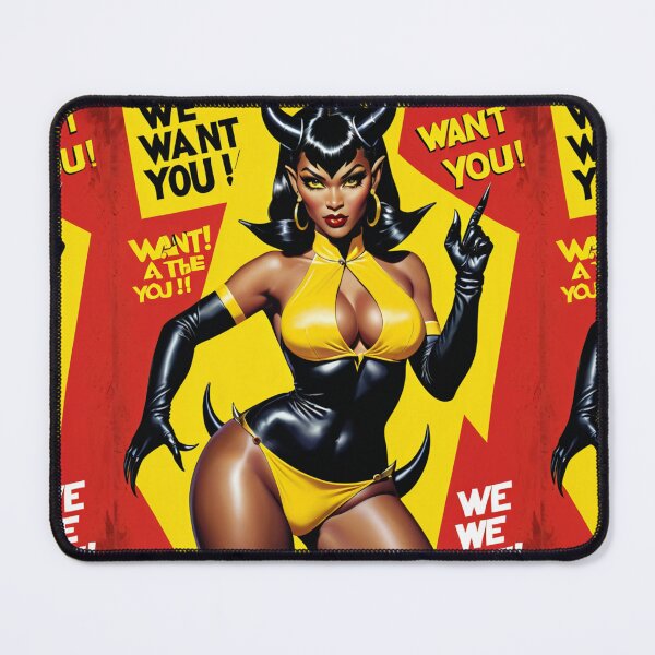 Item preview, This Devilish Woman Wants YOU designed and sold by NerdscapeDC.