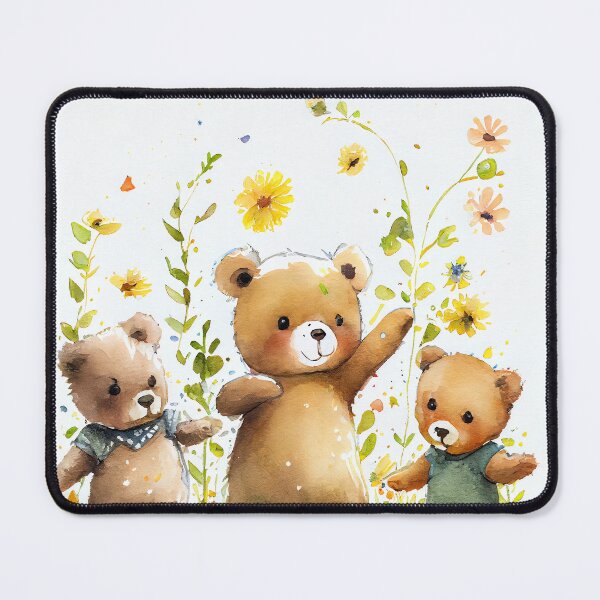 Item preview, Cute Whimsical Teddy Bear designed and sold by Peek-Designs.