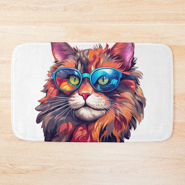 Item preview, the enigmatic cat glasses designed and sold by ArteeInnovation.