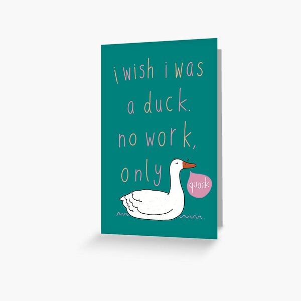 Item preview, no work just quack designed and sold by tuerannja.