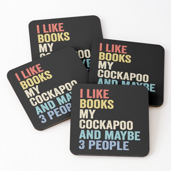 Item preview, Cockapoo Dog Lover Gift, Cute Book Dogs Lover - Bookish designed and sold by vzrnmichsudops.