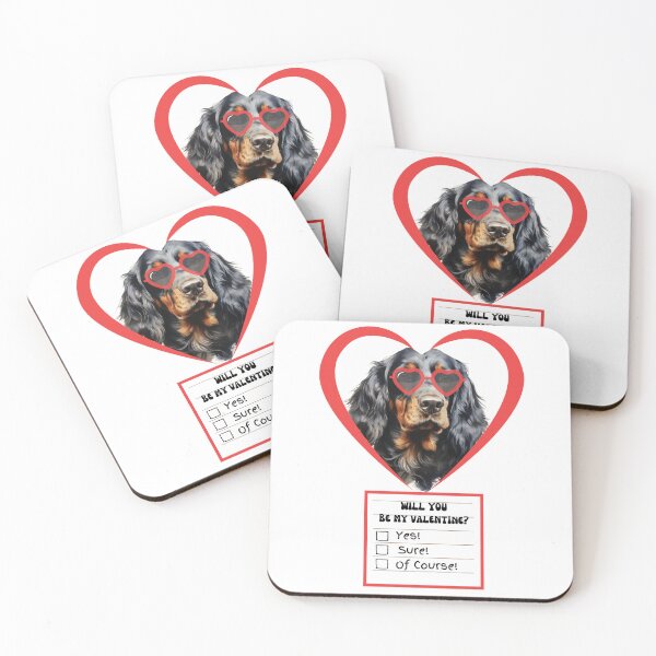 Item preview, Copy of Valentine's Day Dog Gordon Setter designed and sold by M1234s.