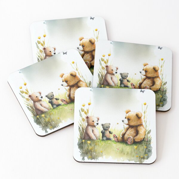 Item preview, Cute Whimsical Teddy Bear designed and sold by Peek-Designs.