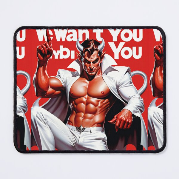 Item preview, This Devilish man Wants YOU designed and sold by NerdscapeDC.
