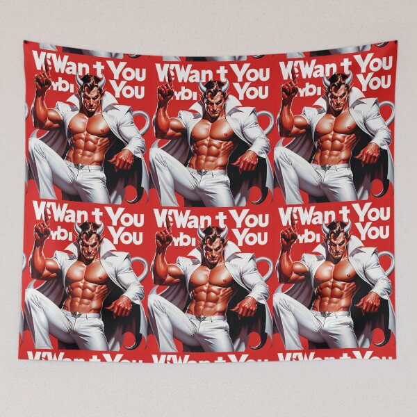 Item preview, This Devilish man Wants YOU designed and sold by NerdscapeDC.