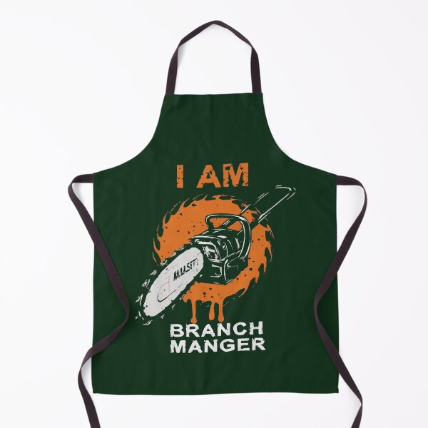 Item preview, Cool t-shirt for a worker with a power saw- 'I AM BRANCH MANAGER' designed and sold by Gadget80.