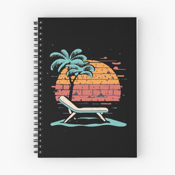 Item preview, Vintage sunbathing on the beach in the setting sun designed and sold by desinganddecor.