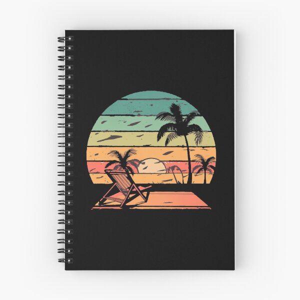 Item preview, Vintage sunbathing on the beach in the setting sun designed and sold by desinganddecor.