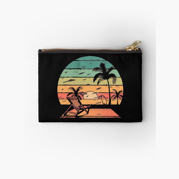 Item preview, Vintage sunbathing on the beach in the setting sun designed and sold by desinganddecor.