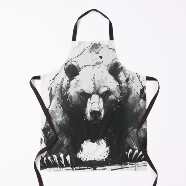 Item preview, Monochrome Monarch: The Bear's Stance designed and sold by dungeonwarriors.