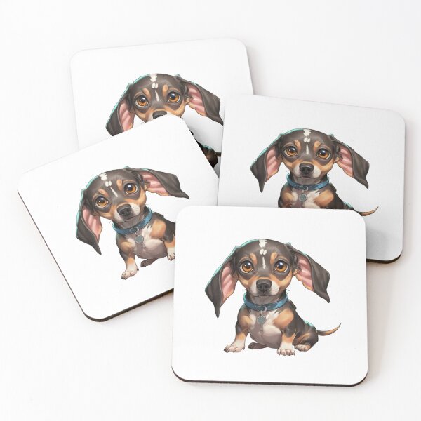 Item preview, cute dachshund  designed and sold by cosy-style.