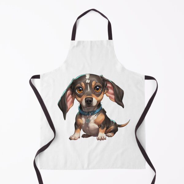 Item preview, cute dachshund designed and sold by cosy-style.