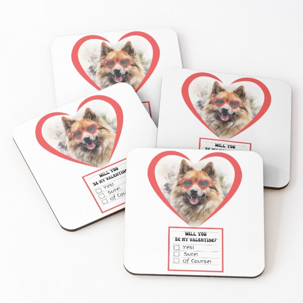 Item preview, Valentine's Day Dog Eurasier designed and sold by M1234s.