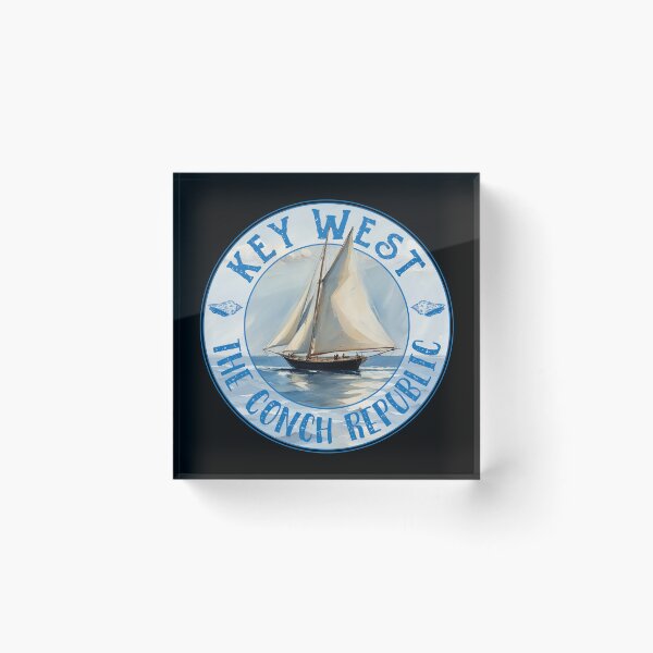 Item preview, Key West Florida Classic Sailboat Design designed and sold by Futurebeachbum.