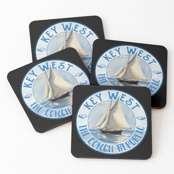 Item preview, Key West Florida Classic Sailboat Design designed and sold by Futurebeachbum.