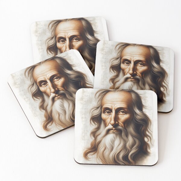 Item preview, Leonardo da Vinci in Fresco Art Style designed and sold by NexusSales.