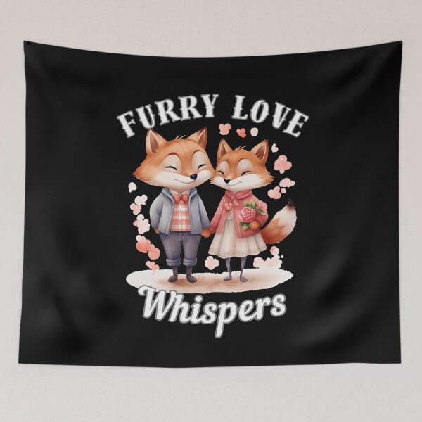 Item preview, Furry Love Whispers designed and sold by FoxVibes.