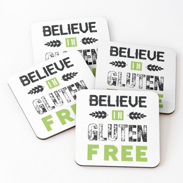 Item preview, "Believe in Gluten-free" t shirt bright mode design designed and sold by MyGluteesFree77.
