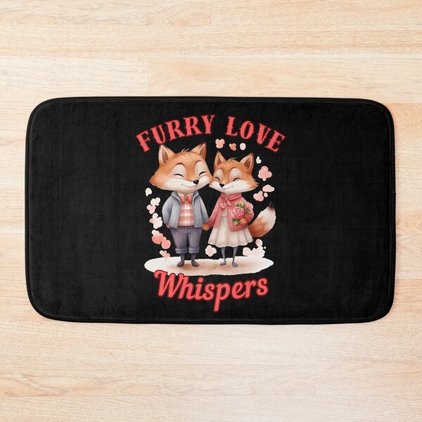 Item preview, Furry Love Whispers. fox head designed and sold by FoxVibes.