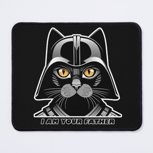 Item preview, Cat Vader Space Invader - I am Your Father designed and sold by DerbyshireArtz.