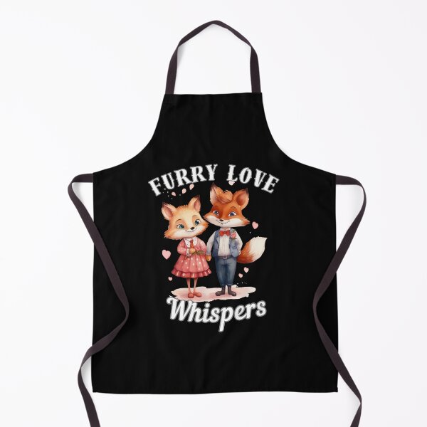 Item preview, Furry Love Whispers. fox quote designed and sold by FoxVibes.