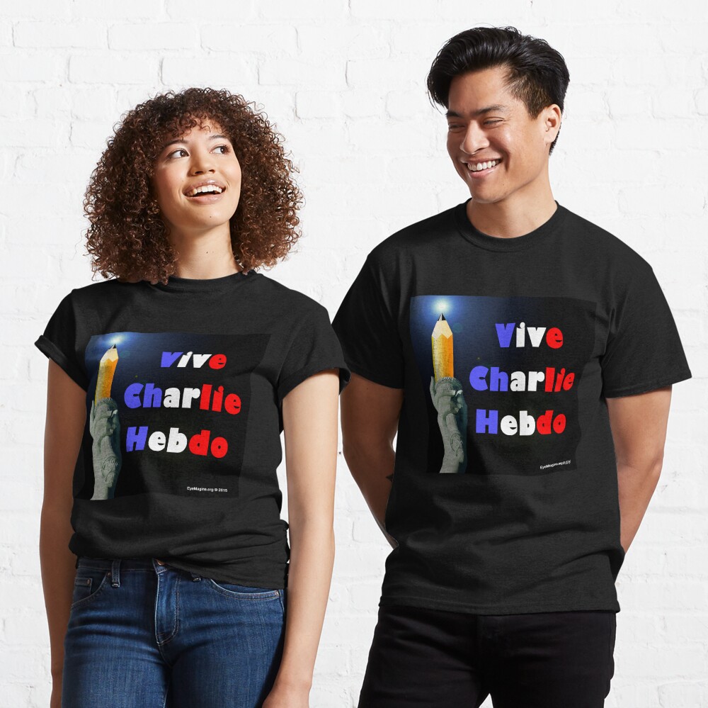 Vive Charlie Hebdo Classic T-Shirt