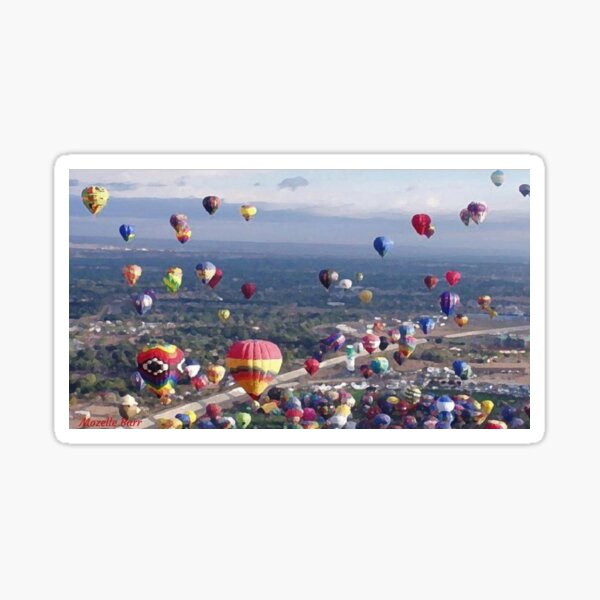 Color Raids the Sky Sticker