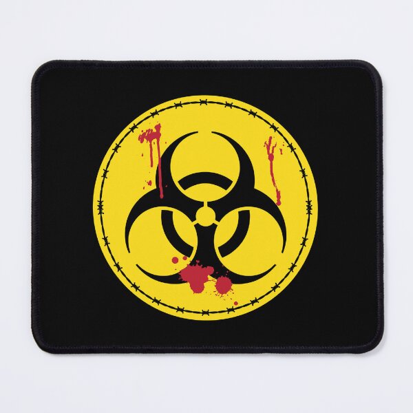 Item preview, Bloody Biohazard Warning Symbol designed and sold by HotHibiscus.