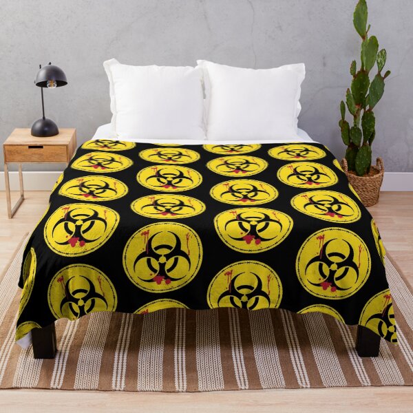 Item preview, Bloody Biohazard Warning Symbol designed and sold by HotHibiscus.