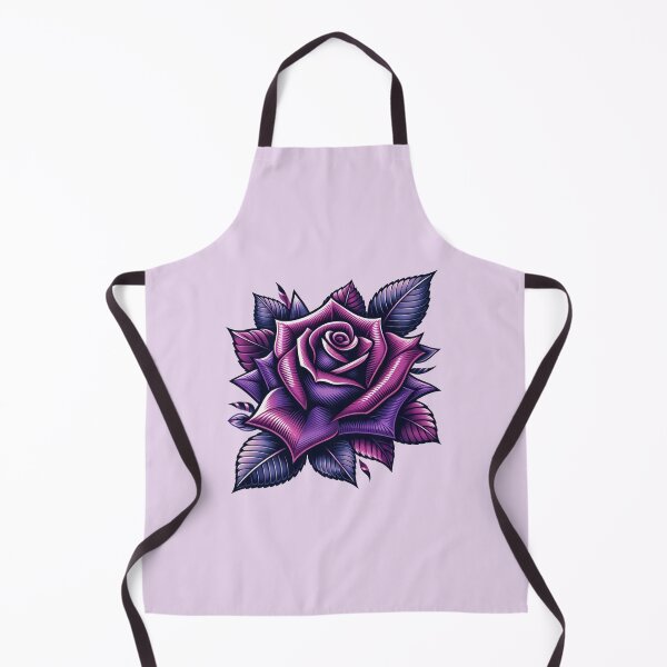 Item preview, Purple Rose Tattoo Art - Inspired by Ash & Imogen designed and sold by AmberRoseWrites.