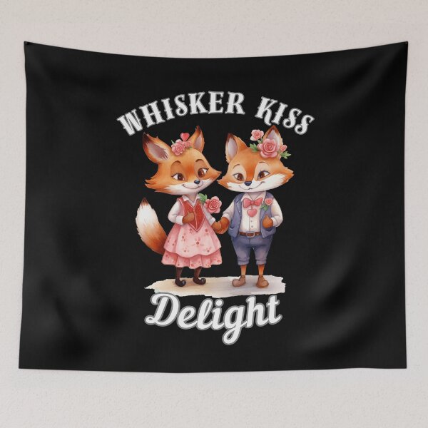 Item preview, Whisker Kiss Delight. fox quote designed and sold by FoxVibes.
