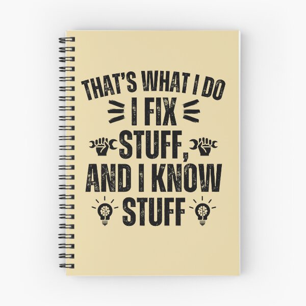 Item preview, I Fix Things I Fix Stuff and I Know Stuff  designed and sold by Guess4best.