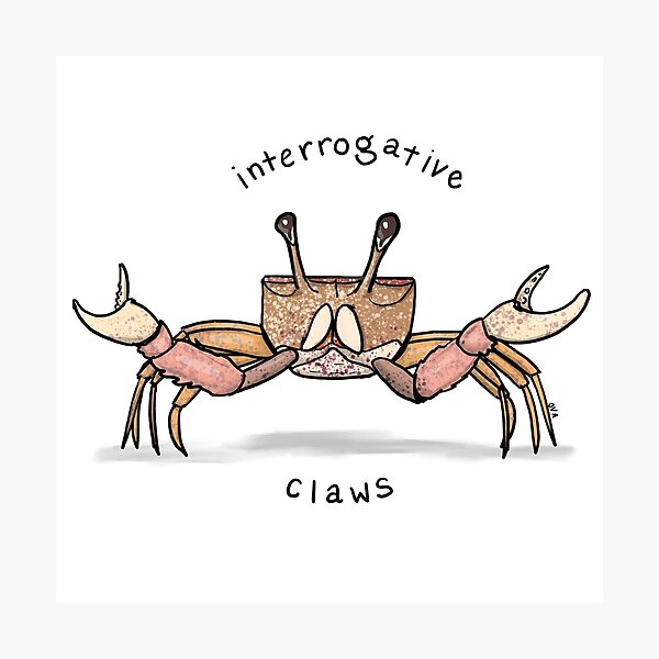 Item preview, Interrogative claws designed and sold by Olivia V. Ambrogio.