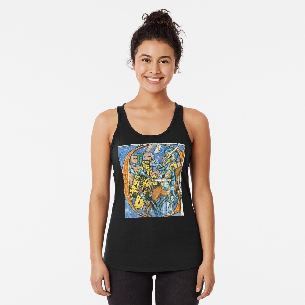 Vista previa del artículo con la obra «Camiseta con espalda nadadora», diseñado y vendido por VintageManiac.